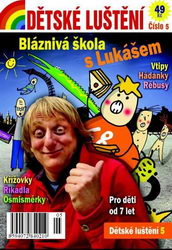 Dětské luštění č. 5 - Bláznivá škola