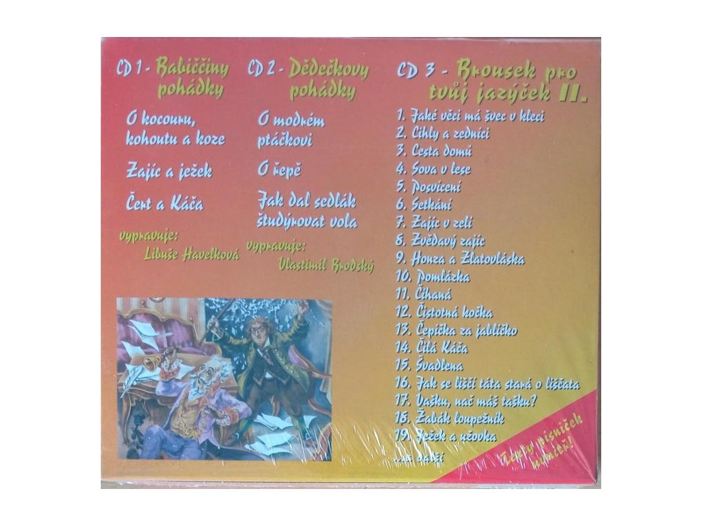 Pohádky a písničky II 3x CD