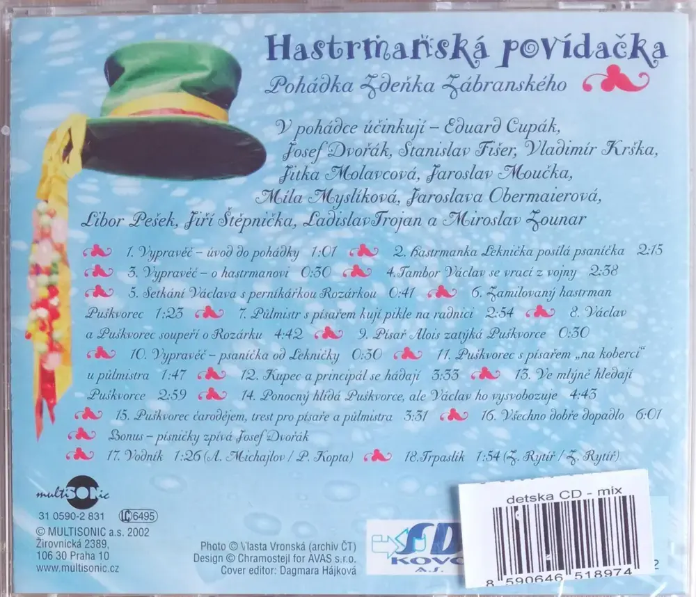 HASTRMANSKÁ POVÍDAČKA CD