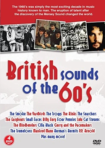 British Sounds Of The 60's 4x DVD