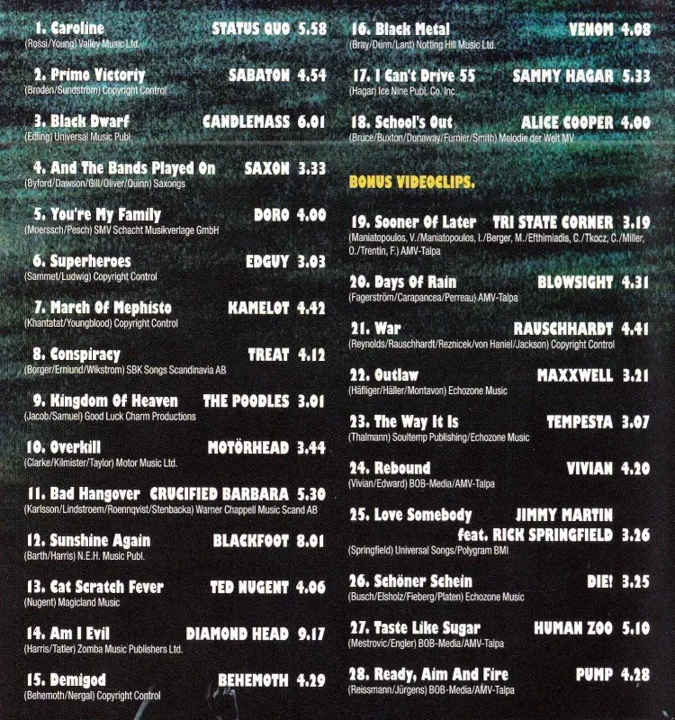 Sweden Rock Festival Essentials DVD (bazarové zboží)