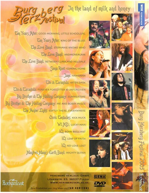 Burg Herzberg Festival DVD (bazarové zboží)