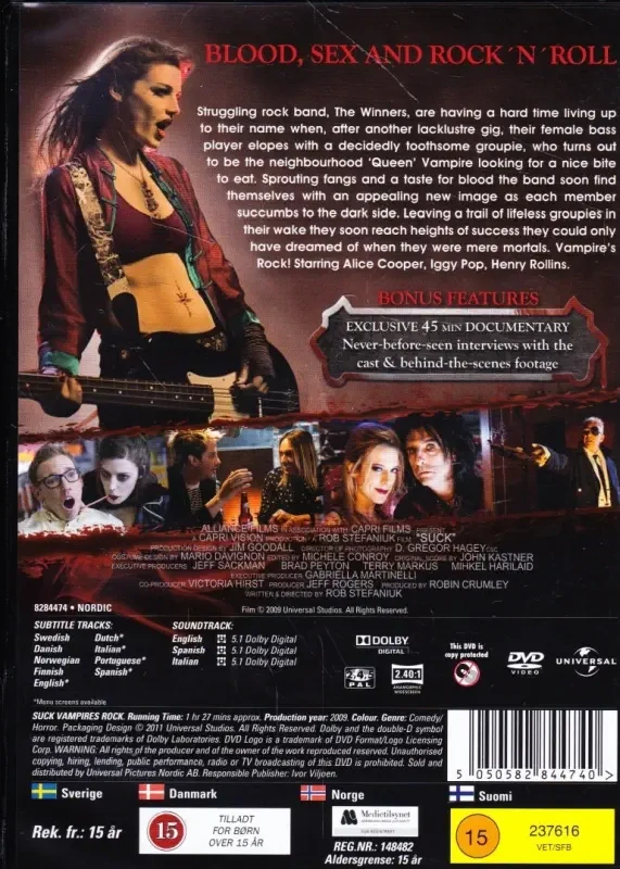 Suck Vampires rock DVD (bazarové zboží)