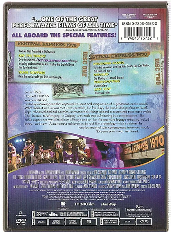 Festival Express 2xDVD (bazarové zboží)