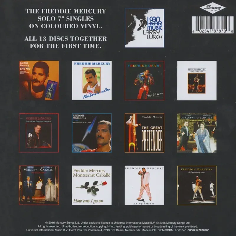 Freddie Mercury Messenger Of The Gods 13xSP vinyl (bazarové zboží)
