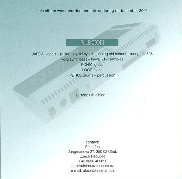 Albion Synthpathy CD