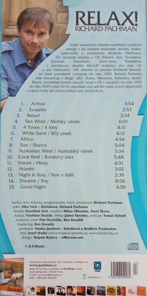 Richard Pachman Relax! CD