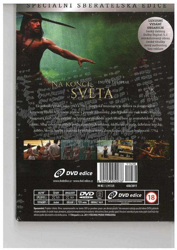Na konci světa, blu-ray disc