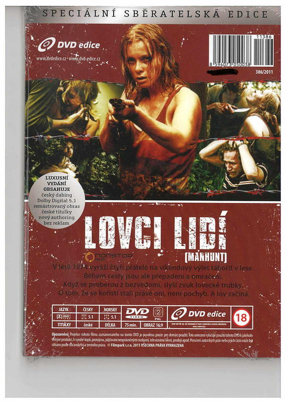 Lovci lidí, lovecká sezóna právě začíná DVD