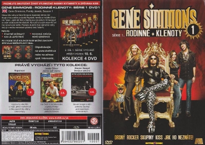 Gene Simmons série 1. 4x DVD