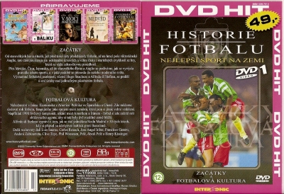 Historie fotbalu, nejlepší sport na zemi (6 DVD)