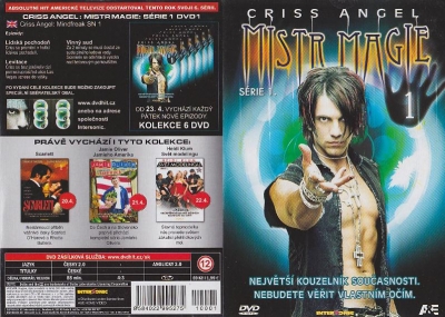 Mistr magie, Criss Angel série 1, (6 DVD)