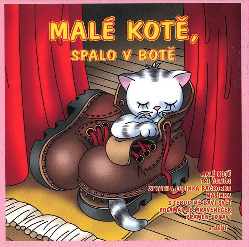 Malé kotě spalo v botě - CD