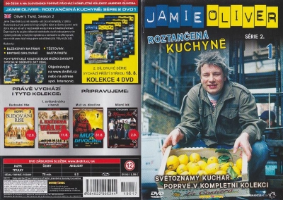 Jamie Oliver, série 2 4x DVD