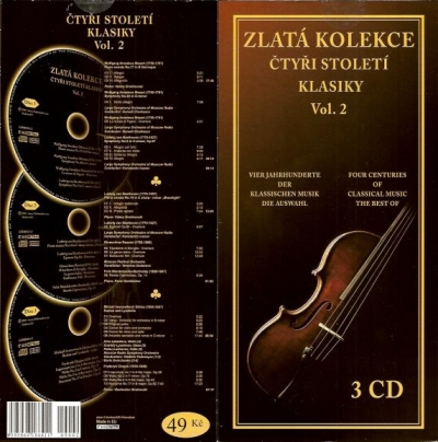 Zlatá kolekce Čtyři století klasiky, vol.2 3x CD
