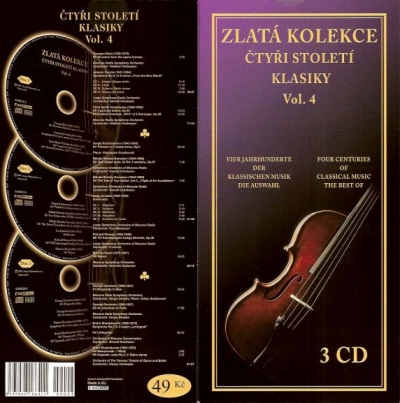 Zlatá kolekce Čtyři století klasiky, vol.4 3xCD