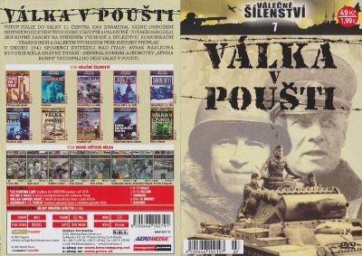 Válka v poušti DVD