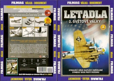 Letadla 2. světové války I. DVD