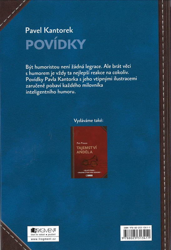 Povídky Pavel Kantorek velké písmo pro snadné čtení