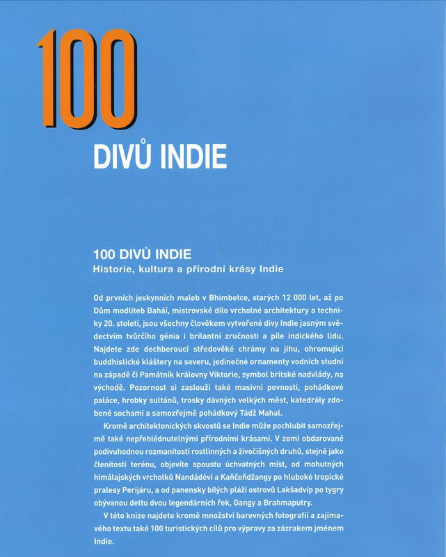 100 divů Indie