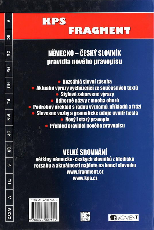 Německo český slovník pravidla nového pravopisu