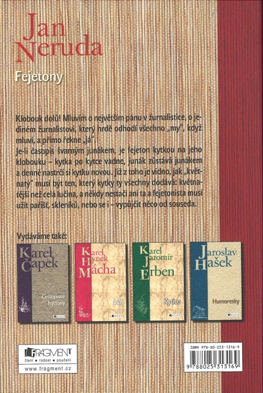 Fejetony - Jan Neruda