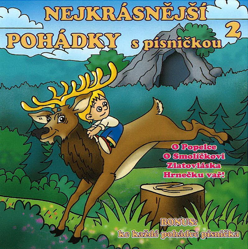 Nejkrásnější pohádky s písničkou 2 - CD
