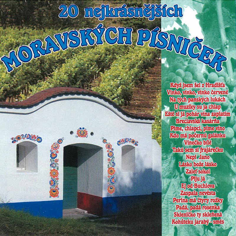 20 nejkrásnějších Moravských písniček - CD