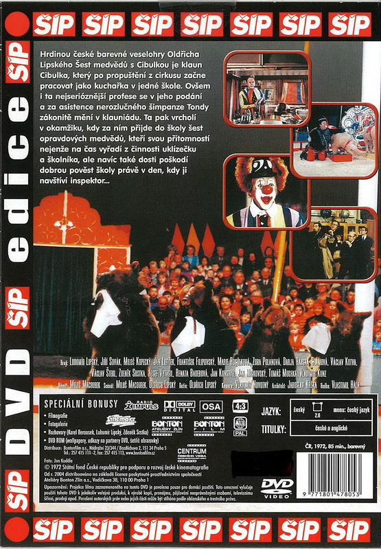 Šest medvědů s Cibulkou DVD
