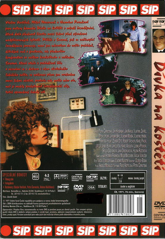 Dívka na koštěti DVD