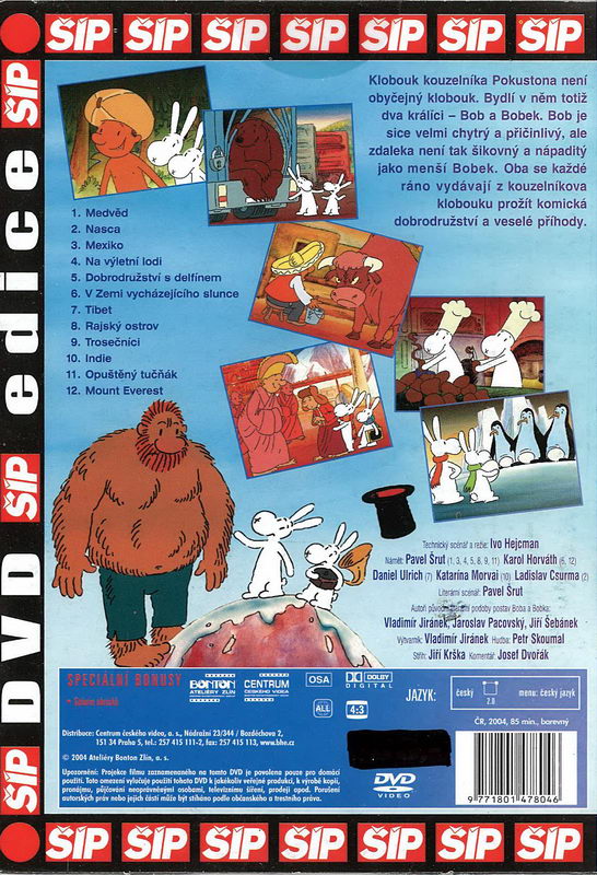 Bob a Bobek na cestách 6 DVD