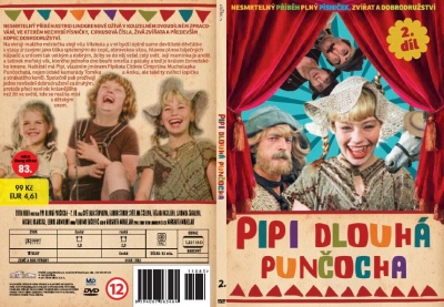 Pipi Dlouhá punčocha - 1. a 2. díl DVD