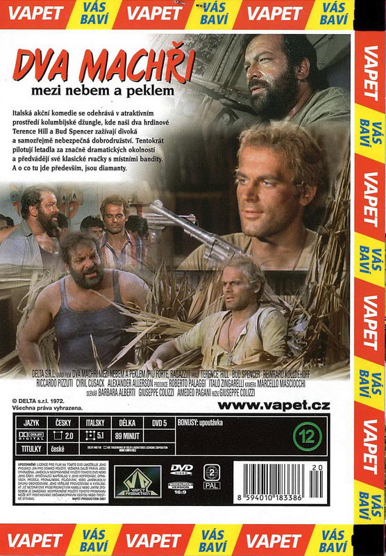Dva machři mezi nebem a peklem DVD