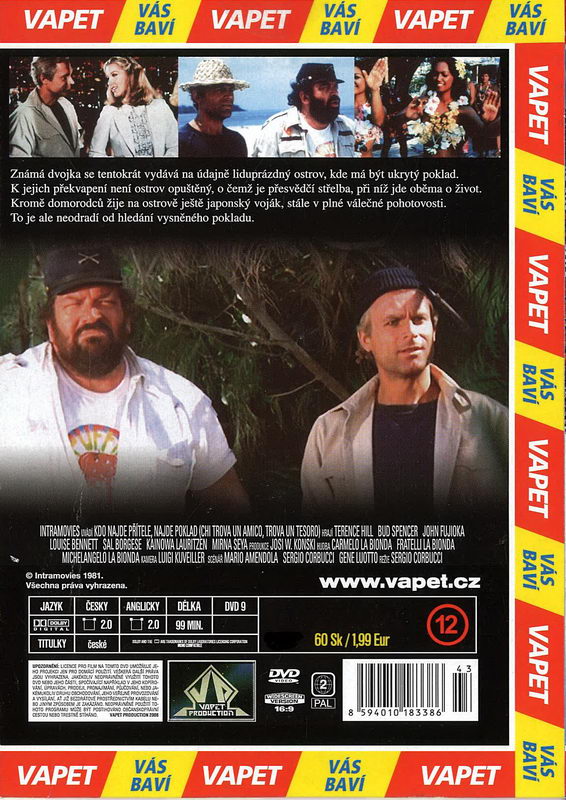 Kdo najde přítele, najde poklad DVD