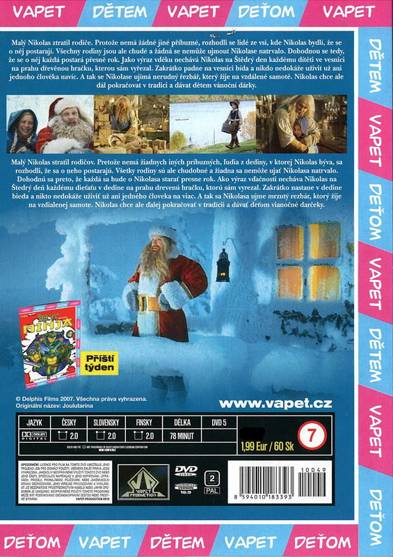 Vánoční pohádka DVD