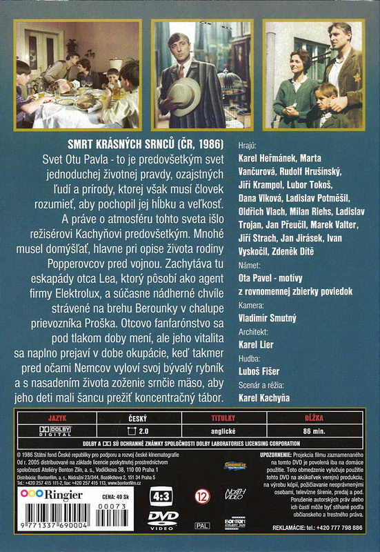 Smrt krásných srnců DVD