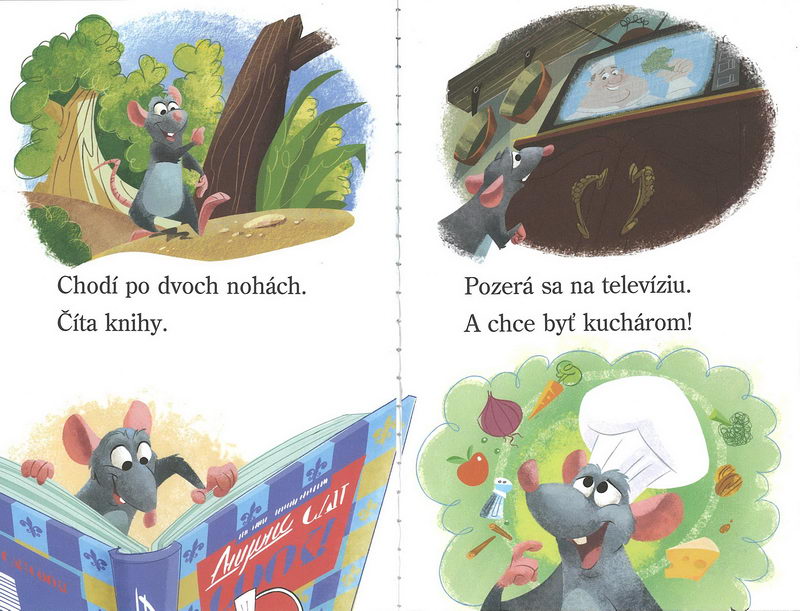 Začínáme číst 1 - Disney, Ratatouille