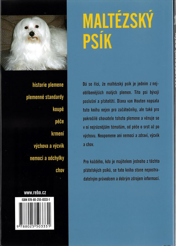 Maltézský psík (rádce chovatele) - Diana van Houten