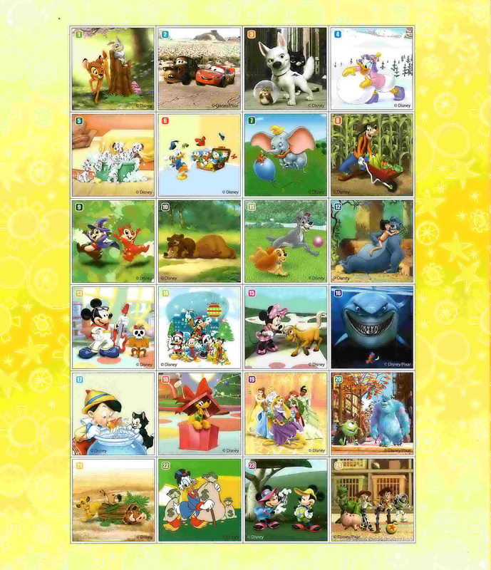 Pexeso Walt Disney
