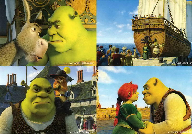 Puzzle set 2x24, 2x36 - Shrek