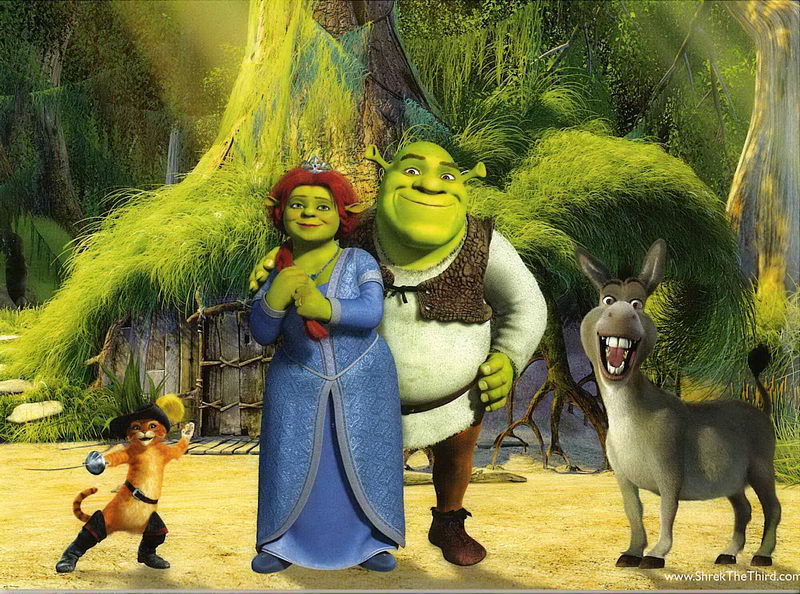 Big Puzzle Shrek the third a bonus Dreamworks 2x24 dílů