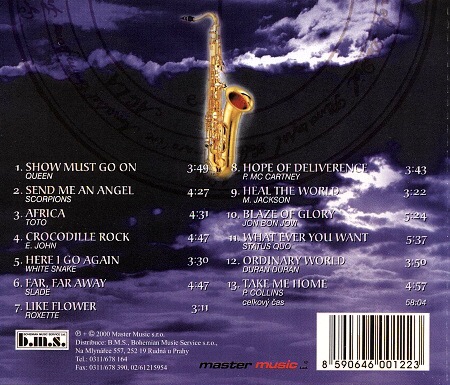 Relax with instrumental hits - saxofon CD