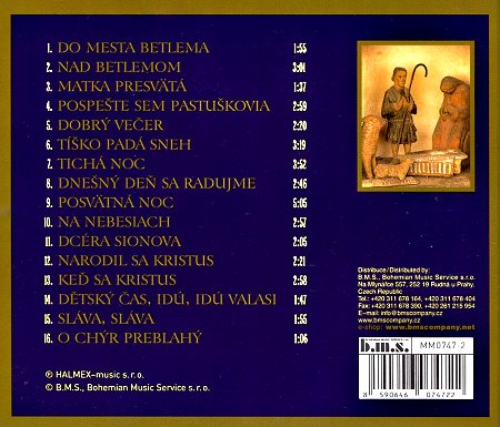 Vianočné koledy Naše Vianoce CD