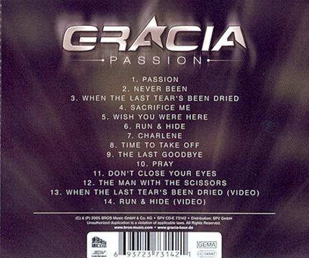 Gracia - Passion