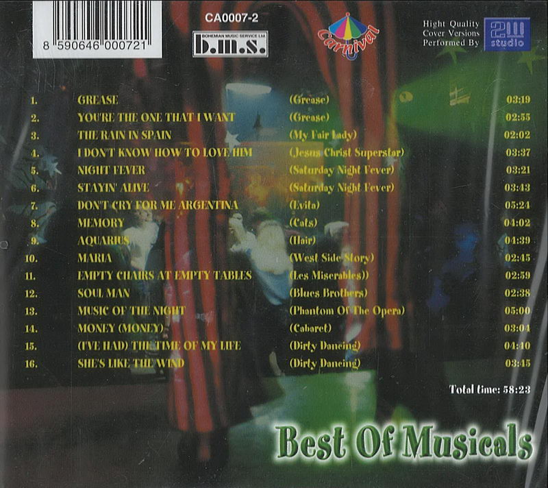 Best Of Musicals