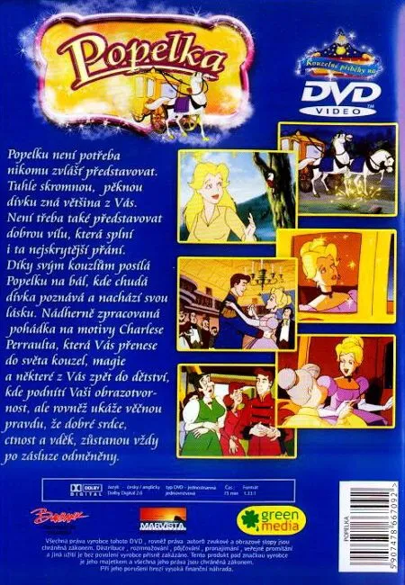 Popelka DVD