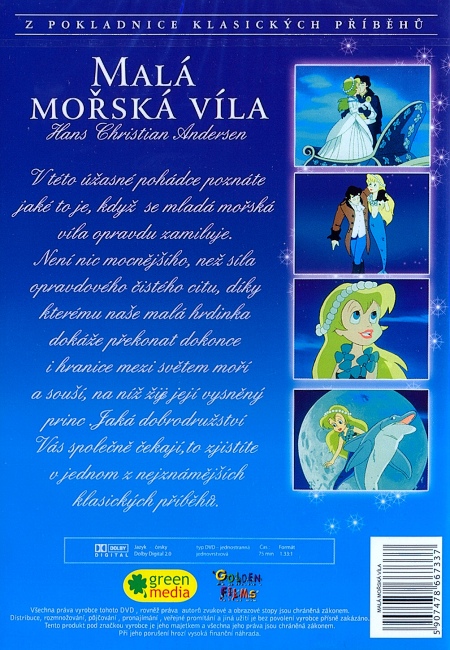 Malá mořská víla DVD