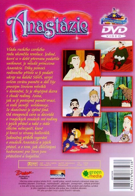Anastázie DVD