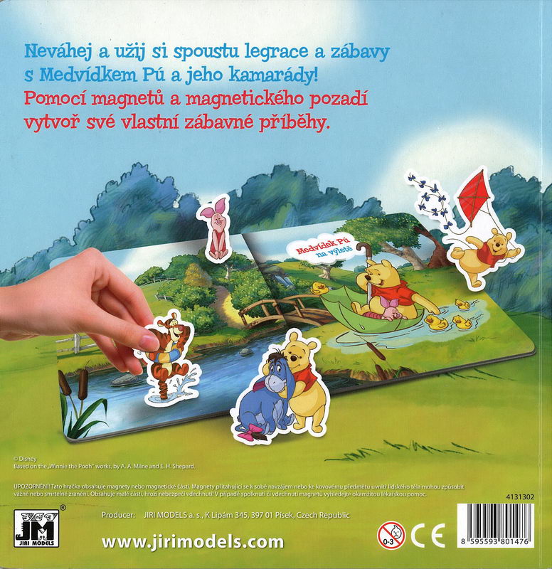 Medvídek Pú - Magnetická knížka