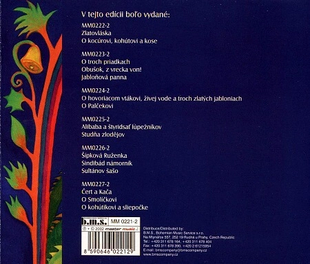 NAJKRAJŠIE ROZPRÁVKY 1 CD Princ Bajaja....